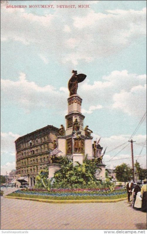 Michigan Detroit Soldiers Monument