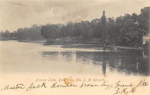 Browns Lake - Burlington, Wisconsin WI  