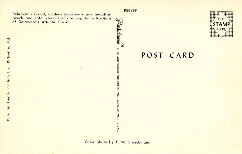 DE - Rehoboth Beach. Sun and Surf