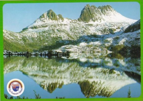 Australia Tasmania Dove Lake & Cradle Mountain In Winter Lake St Clair Nation...