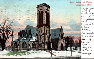 Massachusetts Springfield Memorial Church 1907