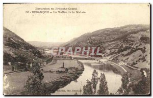 Old Postcard Besancon La Vallee de Malate