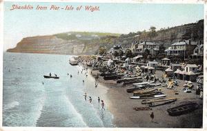 BR96392 shanklin from pier isle of  wight  uk