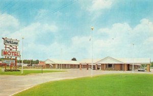MONTGOMERY, AL Alabama   PARK LANE MOTEL  Roadside  c1960's Chrome Postcard