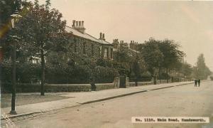 Sheffield C-1910 Handsworth RPPC Photo Postcard UK Real Photo 11726