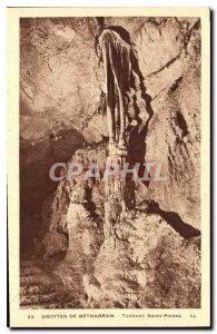 Postcard Old Caves Betharram Saint Peter Twist