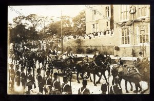 ROY104 - King Edward VII visits unknown destination - Hull published postcard