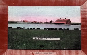 Aberdeen, South Dakota - Farm Scene - c1908 - Vintage Postcard