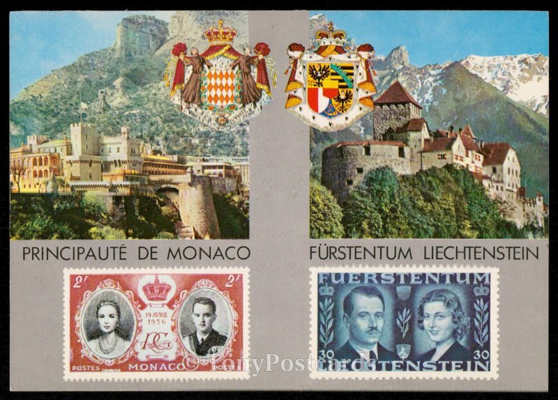 Principaute de Monaco - Furstentum Liechtenstein