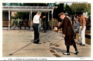 Florida Clearwater Playing Shuffleboard