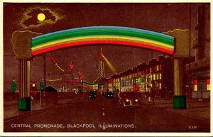 England Blackpool Illuminations Central Promenade