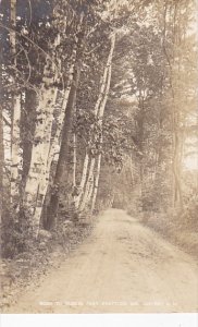 Road To Dublin Past Shattuck Inn Jaffrey New Hampshire Real Photo