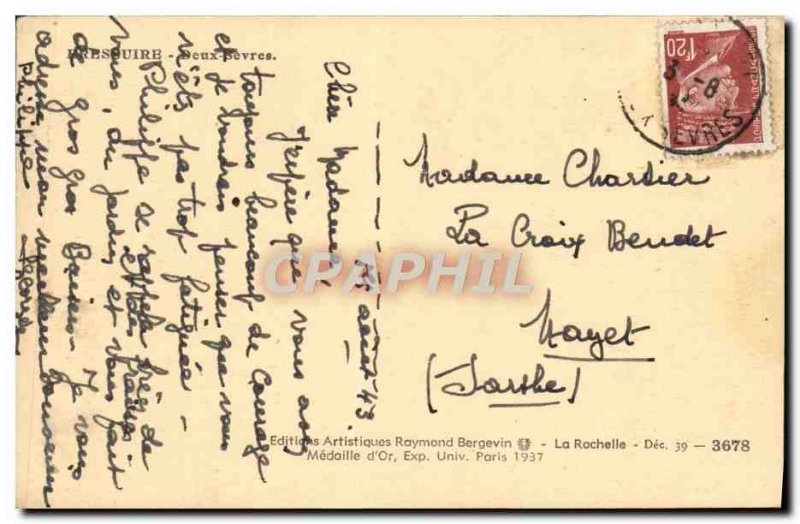 Old Postcard Bressuire
