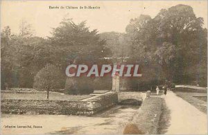 Postcard Old Entrance of St Maurice Chateau