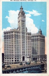 VINTAGE POSTCARD WRIGLEY BUILDING CHICAGO WORLD'S FAIR 1933