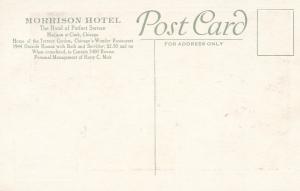 US    PC843 BOSTON OYSTER HOUSE, MORRISON HOTEL, CHICAGO