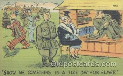 Military Comic Unused 