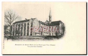 Old Postcard Monastery of Santa Maria de Vire Lapierre View taken in & # 39in...