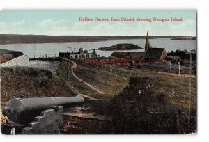Halifax Nova Scotia Canada Postcard 1907-1915 Halifax Harbour From Citadel