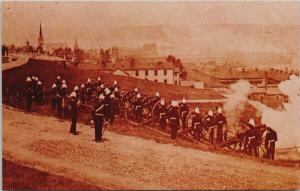 Parks Canada Artillery Salute Citadel Halifax Canada Military Unused Postcard F1