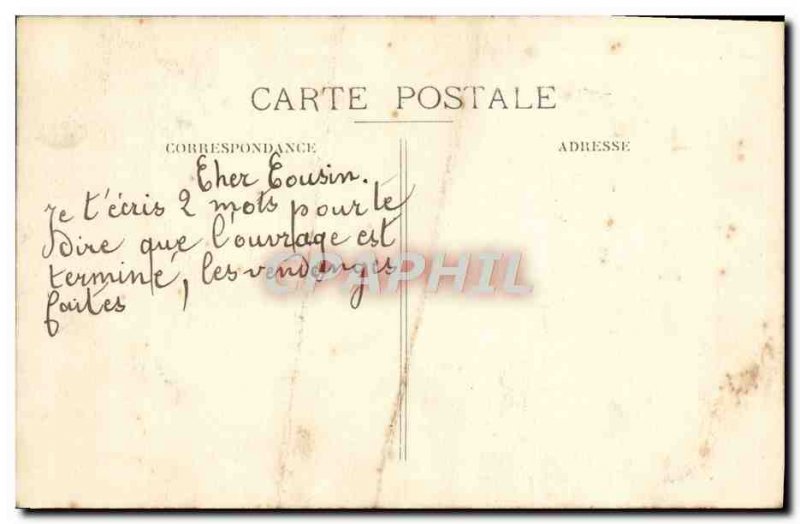Old Postcard Hospices De Beaune Court & # 39honneur of God & # 39hotel