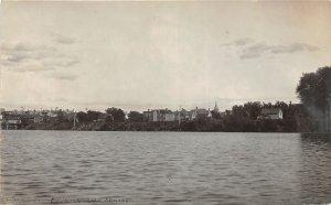 G53/ Sauk Center Minnesota RPPC Postcard 1908 Sauk Lake Homes