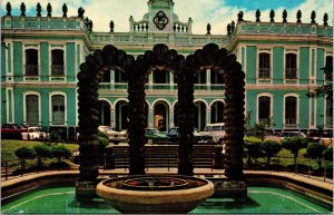 VINTAGE POSTCARD THE GOBIERNO PALACE AT SAN CRISTOBAL VENEZUELA