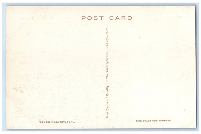 1940 Reid Hall Carnegie Library Washington Lee Campus Lexington Vintage Postcard