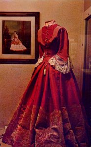 Nevada, Carson City - Gown Worn By Mrs Ormsby First Inaugural Ball - [NV-062]