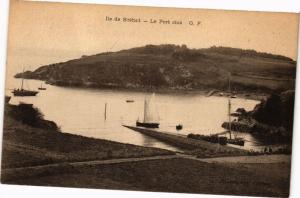 CPA Ile de BRÉHAT-Le Port Clos (230453)