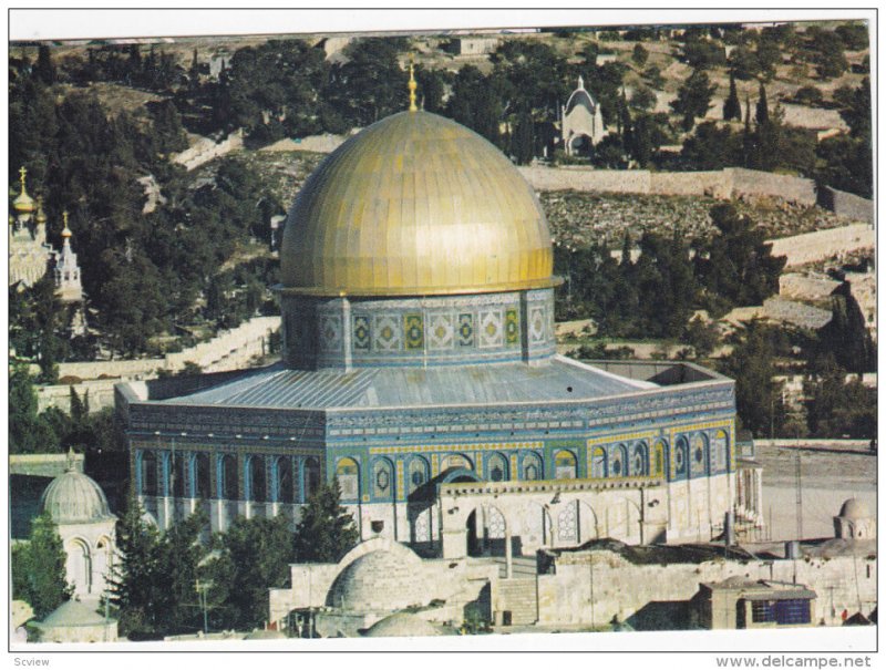 JERUSALEM, Israel, 1950-1970's; Dome of the Rock