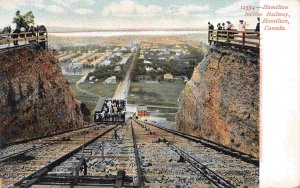 Hamilton Incline Railway Hamilton Ontario Canada 1910c postcard
