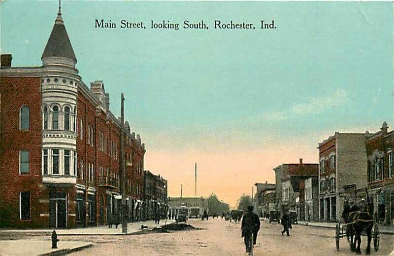 IN, Rochester, Indiana, Main Street, Edward H. Mitchelc