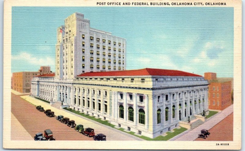 M-48543 Post Office And Federal Building Oklahoma City Oklahoma