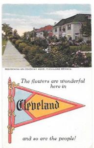 Homes on Coventry Road, Cleveland Heights, Ohio