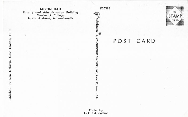 Austin Hall Merrimack College North Andover Massachusetts