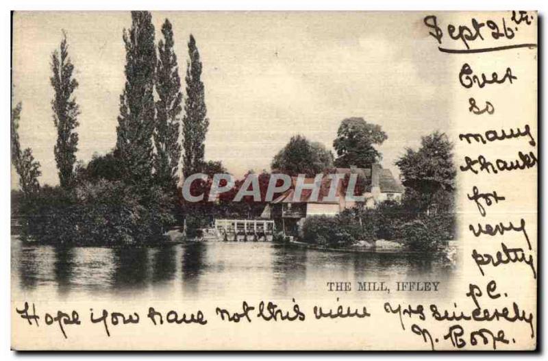 Postcard Old Tme Iffley Mill