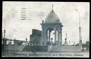 h139 - MONTREAL Postcard 1910 Eucharistic Congress by Morissette