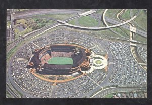 HONOLULU HAWAII RAINBOWS ALOHA FOOTBALL STADIUM VINTAGE POSTCARD