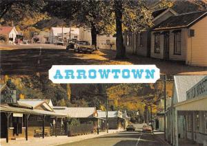 Arrowtown South Island New Zealand Street Scene Vintage Postcard JE229136