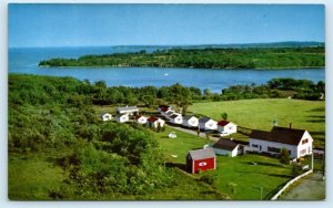 ROCKLAND, Maine ME ~ Roadside GLEN COVE MOTEL COURT c1960s Knox County Postcard