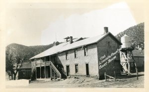 Postcard RPPC View of Old Court House in Lincoln County, New Mexico.      aa6