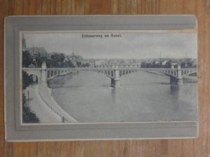 Basel Switzerland Pull-Out Mechanical Flapper Multi-View Postcard c1910 12 VIEWS