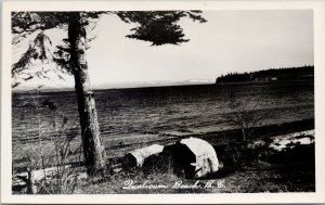 Qualicum Beach BC Vancouver Island Unused Real Photo Postcard H20