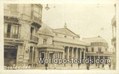 Real Photo Montevideo Uruguay, South America Unused 