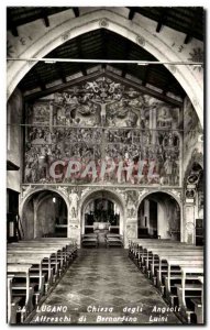 Old Postcard Lugano Chiesa degli Angioli Affreschi di Bernardino Luini