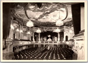 Wien Schonbrunn Schlobiheater Vienna Austria Interior Real Photo RPPC Postcard