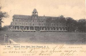 Point Pleasant New Jersey Warwick Arms Hotel Antique Postcard K106222 