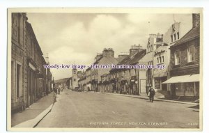aj0416 - Victoria Street , Newton Stewart , Wigtownshire , Scotland - postcard