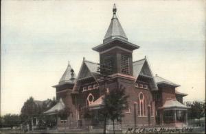 Mangum OK ME Church c1910 Postcard